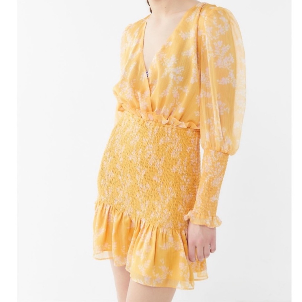 Keepsake M yellow floral dress
